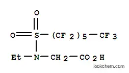 N- 에틸 -N-[(트리 데카 플루오로 헥실) 설 포닐] 글리신