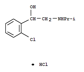 ClorprenalineHCl;NSC334693;Benzenemethanol,2-chloro-α-[[(1-methylethyl)amino]methyl]-,hydrochloride(1:1)