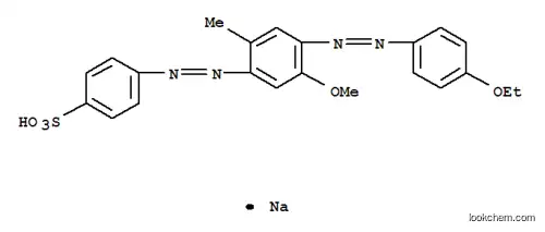 4-[[4-[(4-에톡시페닐)아조]-5-메톡시-2-메틸페닐]아조]벤젠술폰산나트륨염