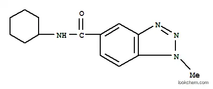 1H- 벤조 트리아 졸 -5- 카르 복사 미드, N- 시클로 헥실 -1- 메틸-(9Cl)