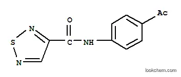 1,2,5-티아디아졸-3-카르복사미드,N-(4-아세틸페닐)-(9CI)