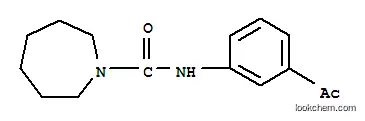 1H- 아제 핀 -1- 카르 복사 미드, N- (3- 아세틸 페닐) 헥사 히드로-(9Cl)