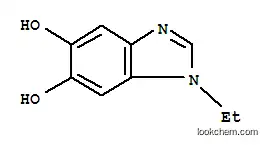 1H-벤즈이미다졸-5,6-디올,1-에틸-(9CI)