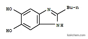 1H-벤즈이미다졸-5,6-디올, 2-부틸-(9CI)