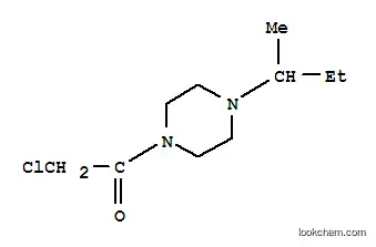 피페 라진, 1- (클로로 아세틸) -4- (1- 메틸 프로필)-(9CI)