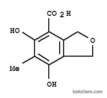 4-프탈란카르복실산, 5,7-디히드록시-6-메틸-(5CI)