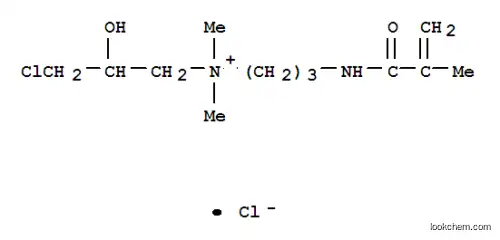 N-(3-クロロ-2-ヒドロキシプロピル)-N-[3-(メタクリルアミド)プロピル]-N,N-ジメチルアンモニウム=クロリド