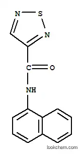 1,2,5-티아디아졸-3-카르복사미드,N-1-나프탈레닐-(9CI)