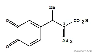 1,5-사이클로헥사디엔-1-프로파노산,알파-아미노-bta-메틸-3,4-디옥소-,(알파S)-(9CI)