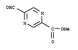 Pyrazinecarboxylicacid,5-formyl-,methylester(9CI)