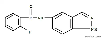 벤즈아미드, 2-플루오로-N-1H-인다졸-5-일-(9CI)
