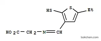 글리신, N-[(5-에틸-2-메르캅토-3-티에닐)메틸렌]-(9CI)