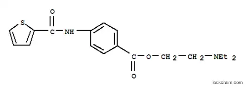 벤조산,4-[(2-티에닐카르보닐)아미노]-,2-(디에틸아미노)에틸 에스테르