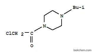 피페 라진, 1- (클로로 아세틸) -4- (2- 메틸 프로필)-(9CI)