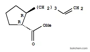 시클로펜탄카르복실산, 2-(4-펜테닐)-, 메틸 에스테르, (1R,2R)-rel-(9CI)