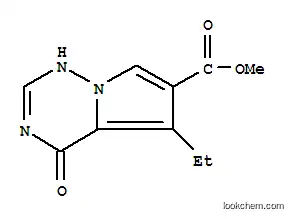 피롤로[2,1-f][1,2,4]트리아진-6-카르복실산, 5-에틸-1,4-디히드로-4-옥소-, 메틸 에스테르 (9CI)