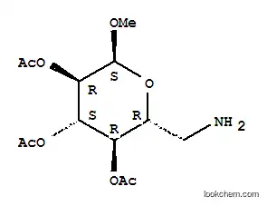 메틸 6-아미노-6-디옥시-2,3,4-트라세테이트-D-글루코피라노사이드