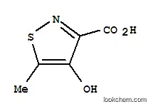 3-이소티아졸카르복실산, 4-히드록시-5-메틸-(9CI)