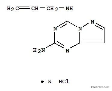 N(sup 4)-2-프로페닐피라졸로(1,5-a)-1,3,5-트리아진-2,4-디아민, 염화수소수화물(2:2:1)