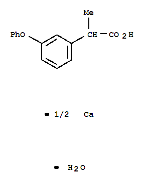 Fenoprofencalciumhydrate;Benzeneaceticacid,α-methyl-3-phenoxy-,calciumsalt,hydrate(2:1:2)