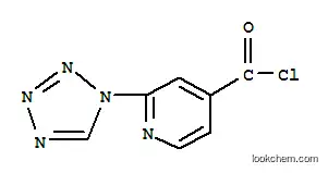 4- 피리딘 카르 보닐 클로라이드, 2- (1H- 테트라 졸 -1- 일)-(9Cl)