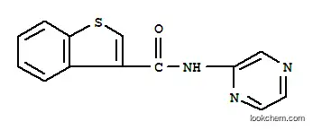 벤조[b]티오펜-3-카르복스아미드, N-피라지닐-(9CI)