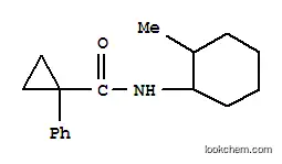 시클로프로판카르복사미드, N-(2-메틸시클로헥실)-1-페닐-(9CI)