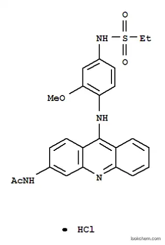 아세트아미드, N-(9-(4-(에틸술폰아미도)-2-메톡시아닐리노)-3-아크리디닐)-, 모노히드로클로라이드