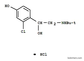 벤젠메탄올, 2-클로로-a-[[(1,1-디메틸에틸)아미노]메틸]-4-히드록시-, 염산염(1:1)