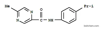 피라진카르복스아미드, 5-메틸-N-[4-(1-메틸에틸)페닐]-(9CI)