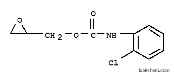 카르밤산, N-(2-클로로페닐)-, 옥시라닐메틸 에스테르