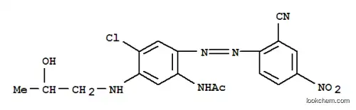 4′-クロロ-2′-(2-シアノ-4-ニトロフェニルアゾ)-5′-(2-ヒドロキシプロピルアミノ)アセトアニリド