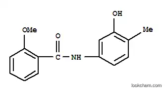 벤즈아미드, N-(3-히드록시-4-메틸페닐)-2-메톡시-(9CI)