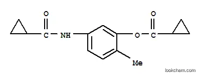 시클로프로판카르복실산, 5-[(시클로프로필카르보닐)아미노]-2-메틸페닐