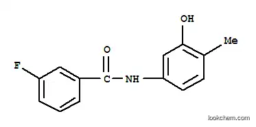 벤즈아미드, 3-플루오로-N-(3-히드록시-4-메틸페닐)-(9CI)