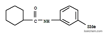 시클로헥산카르복스아미드, N-[3-(메틸티오)페닐]-(9CI)