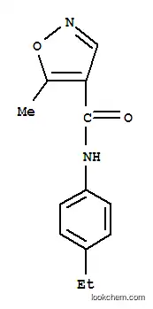 4- 이속 사졸 카르 복사 미드, N- (4- 에틸 페닐) -5- 메틸-(9Cl)
