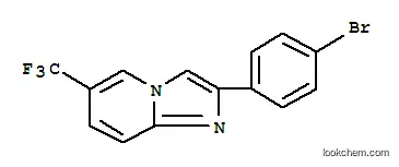 2-(4-브로모-페닐)-6-트리플루오로메틸
l-이미다조[1,2-a]피리딘