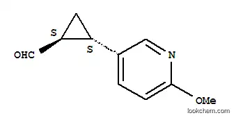 시클로 프로판 카르 복스 알데히드, 2- (6- 메 톡시 -3- 피리 디닐)-, (1R, 2R) -rel- (9Cl)