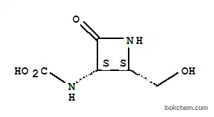 카르밤산, [2-(히드록시메틸)-4-옥소-3-아제티디닐]-, (2S-시스)-(9CI)