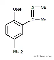아세토페논, 5-아미노-2-메톡시-, 옥심(5CI)