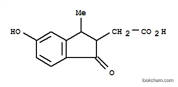 2-인단아세트산, 5-하이드록시-3-메틸-1-옥소-(5CI)