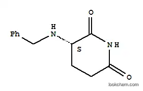2,6-피페리딘디온, 3-[(페닐메틸)아미노]-, (3S)-(9CI)