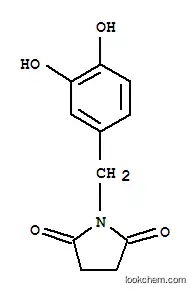 2,5-피롤리딘디온, 1-[(3,4-디히드록시페닐)메틸]-(9CI)