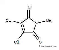4-사이클로펜텐-1,3-디온, 4,5-디클로로-2-메틸-