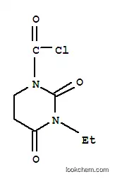 1(2H)-피리미딘카르보닐 클로라이드, 3-에틸테트라히드로-2,4-디옥소-(9CI)