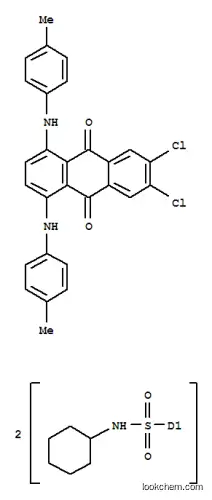 [(6,7-디클로로-9,10-디히드로-9,10-디옥소-1,4-안트릴렌)디이미노]비스[N-시클로헥실톨루엔술폰아미드]