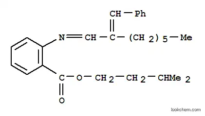 3-메틸부틸 2-[[2-(페닐메틸렌)옥틸리덴]아미노]벤조에이트