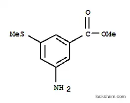 벤조산, 3- 아미노 -5- (메틸 티오)-, 메틸 에스테르 (9Cl)