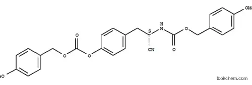 N,O-BIS(4-METHOXYBENZYLOXYCARBONYL)-(S)-2-AMINO-3-(4-HYDROXYPHENYL)-프로피오니트릴